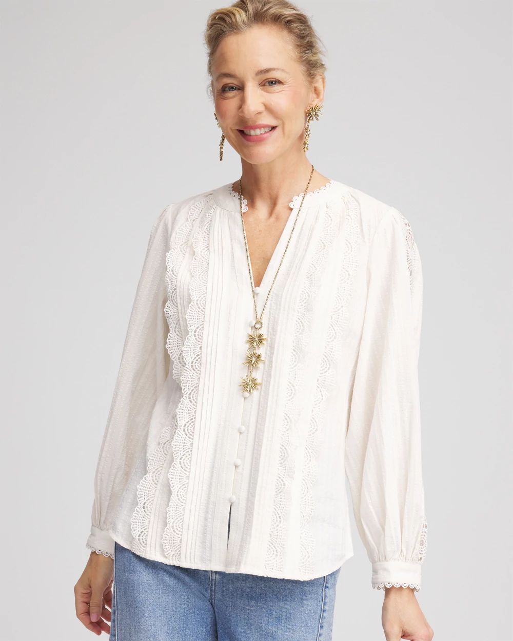 Luxe Lace Blouse
