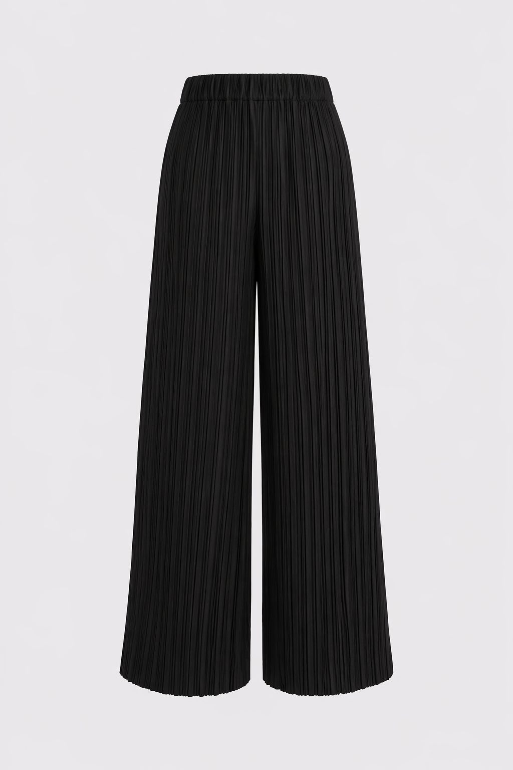 Black Pleated Statement Suit