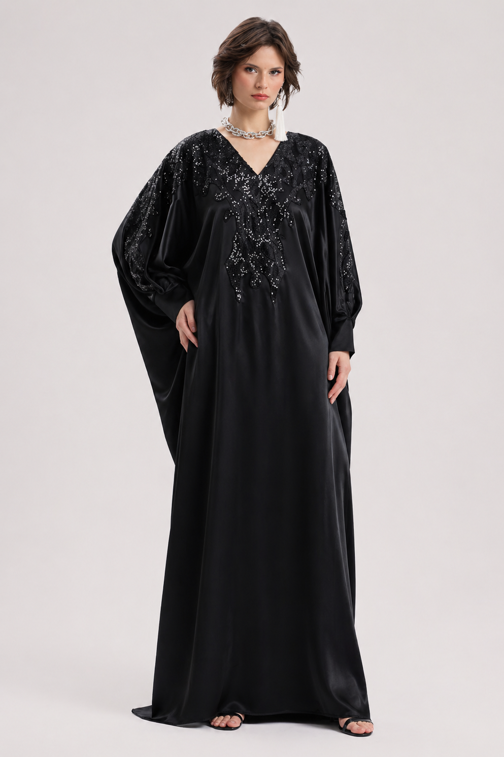 Black Royale Kaftan